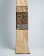 Weton Textured Basket Sparkle Weave Curtain