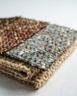 Weton Textured Basket Sparkle Weave Curtain - Image 4