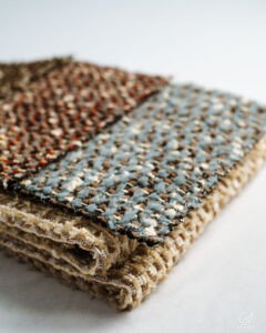 Weton Textured Basket Sparkle Weave Curtain - Image 4