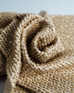 Weton Textured Basket Sparkle Weave Curtain - Image 3