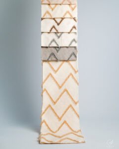 Alpen Modern Linen Zigzag Curtain