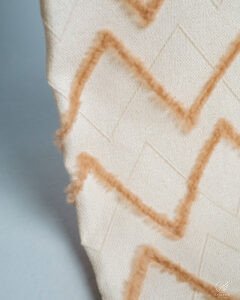 Alpen Modern Linen Zigzag Curtain - Image 2