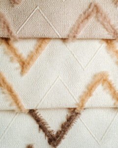 Alpen Modern Linen Zigzag Curtain - Image 7