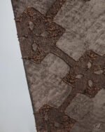 Tokyo Abstract Embroidered Trellis Curtain - Image 2