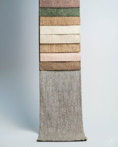 451 Natural Linen Look Curtain