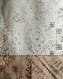 Orlena Vintage Luxe Burnout Metallic Curtain - Image 5