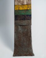 Oslo Molten Bronze Textured Velvet Curtain