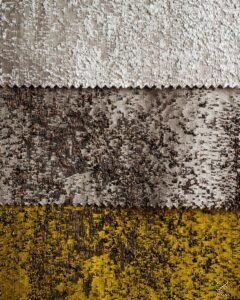 Oslo Molten Bronze Textured Velvet Curtain - Image 6