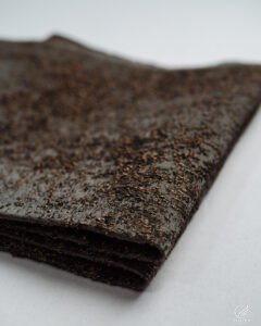 Oslo Molten Bronze Textured Velvet Curtain - Image 3