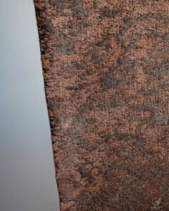Ella Luxe Crushed Bronze Jacquard-Like Curtain - Image 2