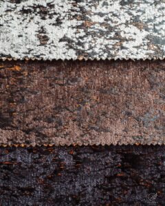 Ella Luxe Crushed Bronze Jacquard-Like Curtain - Image 3