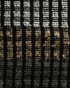 Bella Structured Grid Weave Linear Curtain - Image 4