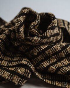 Bella Structured Grid Weave Linear Curtain - Image 3