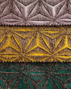 Rio Diamond Trellis Pattern Curtain - Image 6
