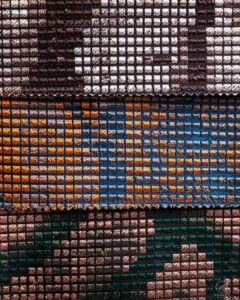 Pinecone Modern Mosaic Textured Curtain - Image 3