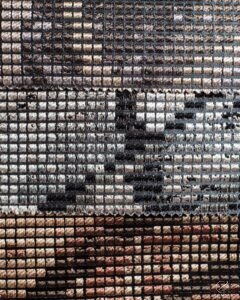 Pinecone Modern Mosaic Textured Curtain - Image 4