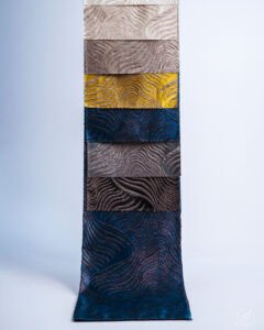 Ronie Rhythmic Wave Pattern Curtain