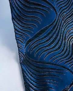 Ronie Rhythmic Wave Pattern Curtain - Image 2