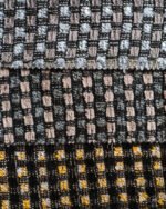 Dream Luxury Grid Textured Curtain - Image 6