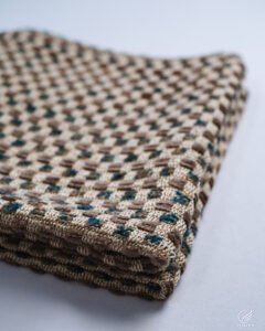 Dream Luxury Grid Textured Curtain - Image 4