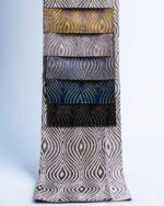 Arve Geometric Ripple Pattern Curtain