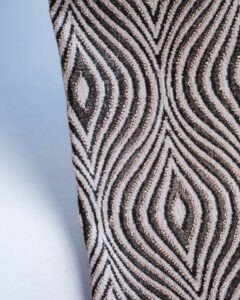 Arve Geometric Ripple Pattern Curtain - Image 2