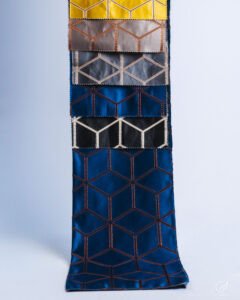 Alegron Cubical Architectural Metallic Grid Curtain