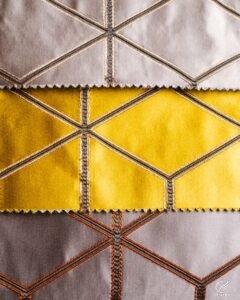 Alegron Cubical Architectural Metallic Grid Curtain - Image 6
