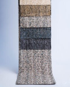 Frost Antique Textured Tweed Weave Curtain