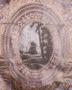 Annata Ornamental Metallic Brocade Curtain - Image 6