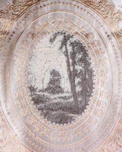 Annata Ornamental Metallic Brocade Curtain - Image 7