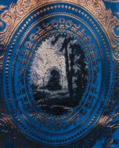 Annata Ornamental Metallic Brocade Curtain - Image 8