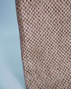 Farida Micro Grid Tweed Weave Curtain - Image 2