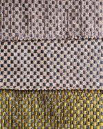 Farida Micro Grid Tweed Weave Curtain - Image 6