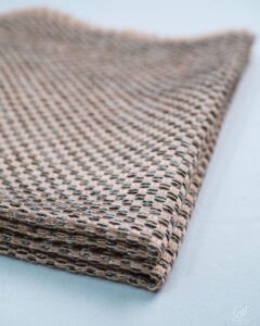 Farida Micro Grid Tweed Weave Curtain - Image 3