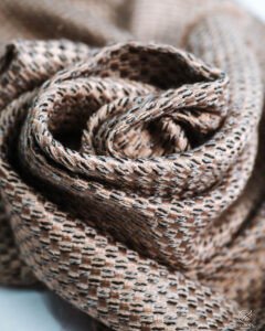 Farida Micro Grid Tweed Weave Curtain - Image 4