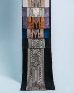 Carisa Art Deco Embroidered Velvet Curtain