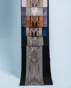 Carisa Art Deco Embroidered Velvet Curtain