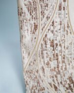 Frenela Abstract Weave Foil Velvet Curtain - Image 2