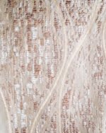 Frenela Abstract Weave Foil Velvet Curtain - Image 7