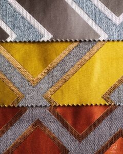 Clavier Geometric Abstract Embroidery Curtain - Image 6