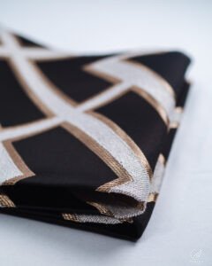 Clavier Geometric Abstract Embroidery Curtain - Image 3