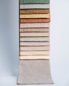 448 Open Weave Soft Linen Look Curtain