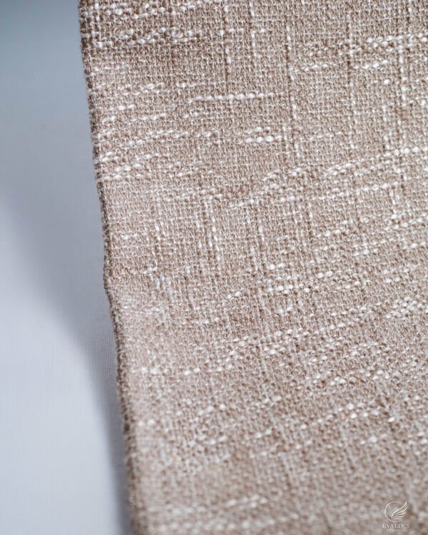 448 Open Weave Soft Linen Look Curtain - Image 2
