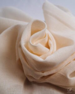Riga Fine Weave Textured Pastel Sheer Curtain - Image 4