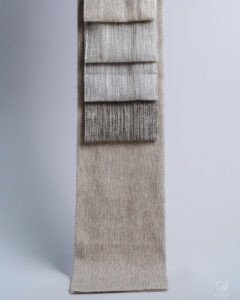 Sole Silver Dune Textured Sheer Curtains