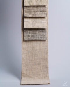 Terra Natural Oat Linen-Look Sheer Curtains