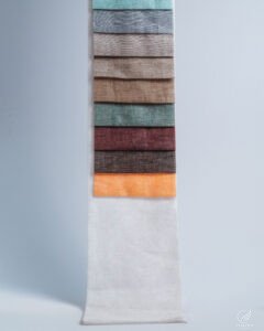 Cha-Cha Linen Weave Contemporary Sheer Panels