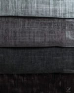 Sakura Graphite Weave Light Linen-Look Sheer Curtains - Image 5