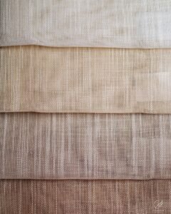Sakura Graphite Weave Light Linen-Look Sheer Curtains - Image 7